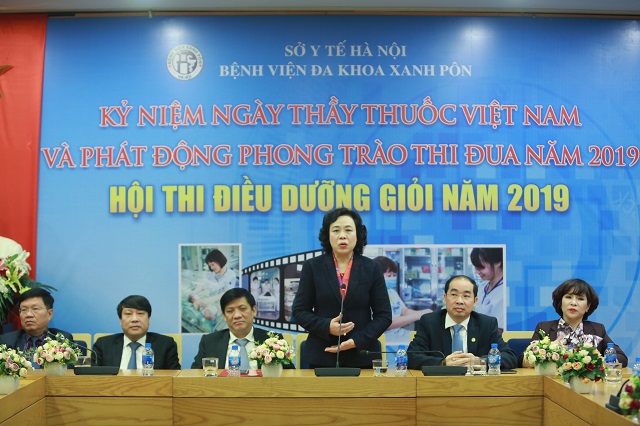 Phó Bí thư Thường trực Thành ủy Hà Nội đi thăm các Bệnh viện nhân Ngày Thầy thuốc Việt Nam
