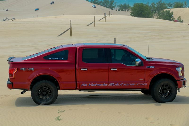 Ford F-150 sở hữu đuôi xe giống Mustang Fastback với gói độ Aero X