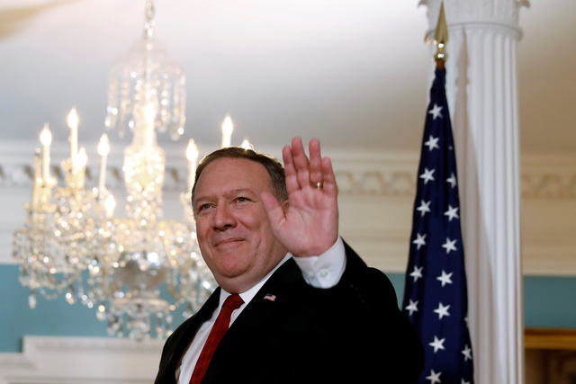 [Video] Ngoại trưởng Mỹ Mike Pompeo tới thủ đô Hà Nội