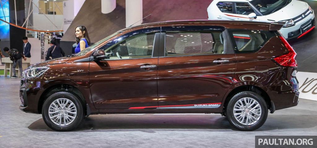 Vừa ra mắt tại Thái Lan không lâu, Suzuki Ertiga 2019 đã rục rịch về Việt Nam
