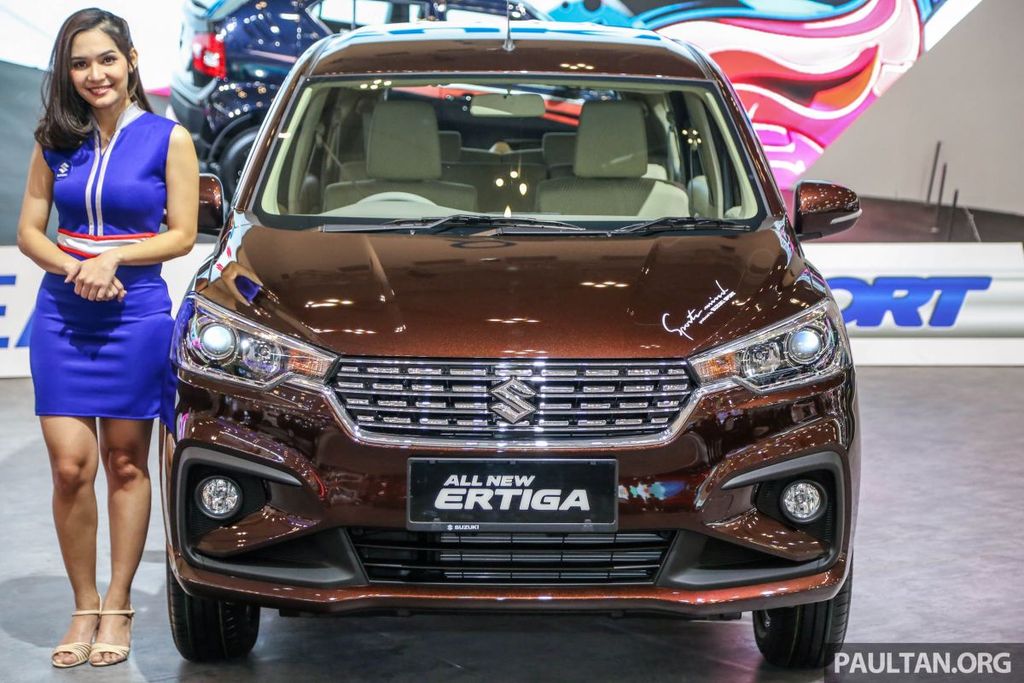 Vừa ra mắt tại Thái Lan không lâu, Suzuki Ertiga 2019 đã rục rịch về Việt Nam