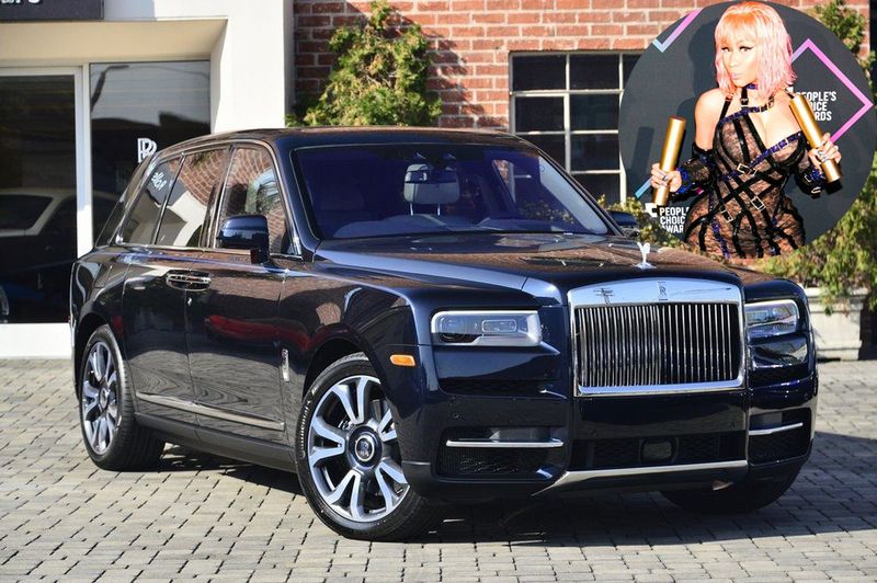 Rolls-Royce Cullinan chính thức gia nhập bộ sưu tập siêu xe của Rapper Nicki Minaj