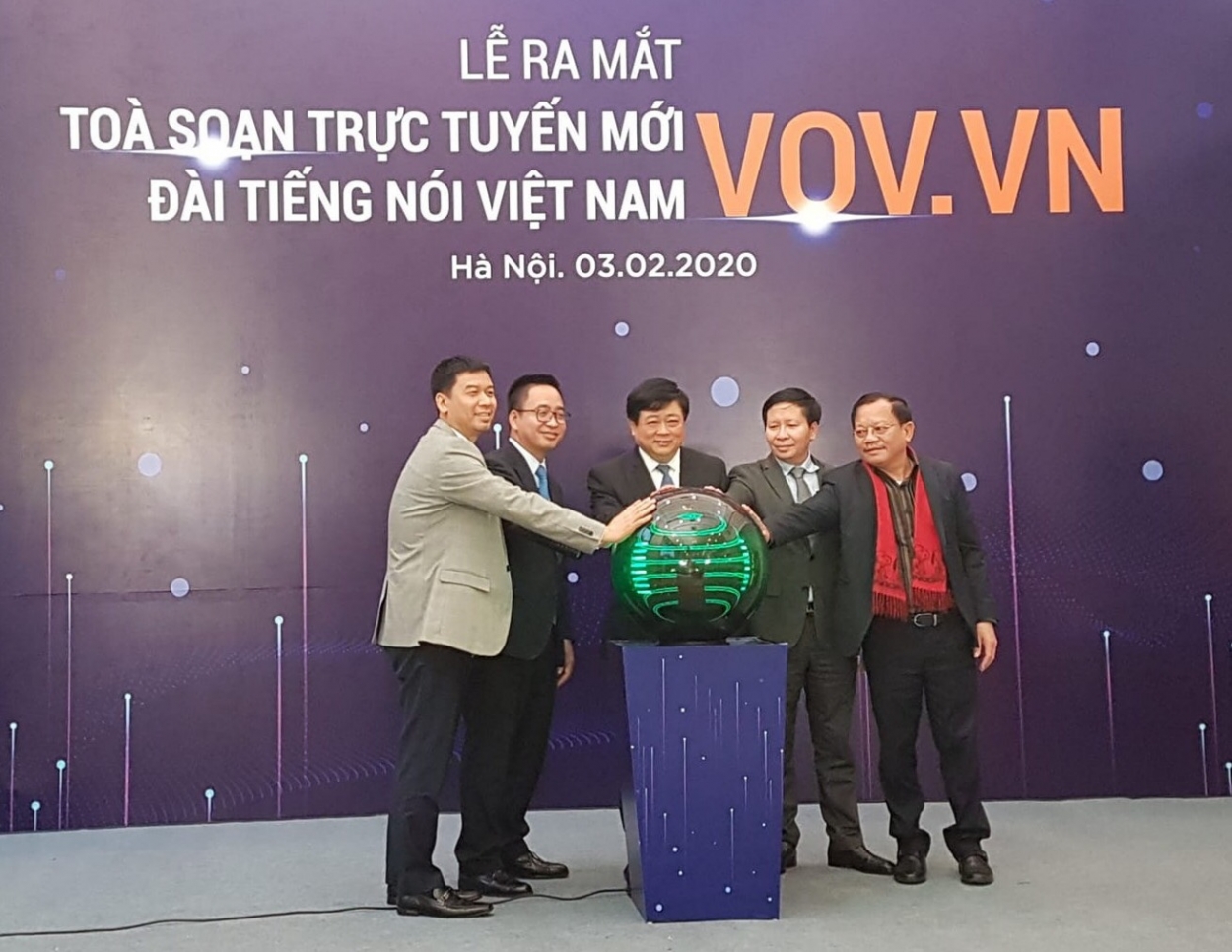 Báo điện tử VOV.VN ra mắt Tòa soạn trực tuyến mới