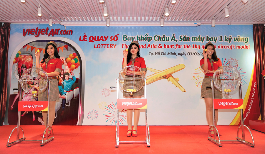 Ngày Thần Tài may mắn, tìm ra chủ nhân máy bay 1 ký vàng của Vietjet