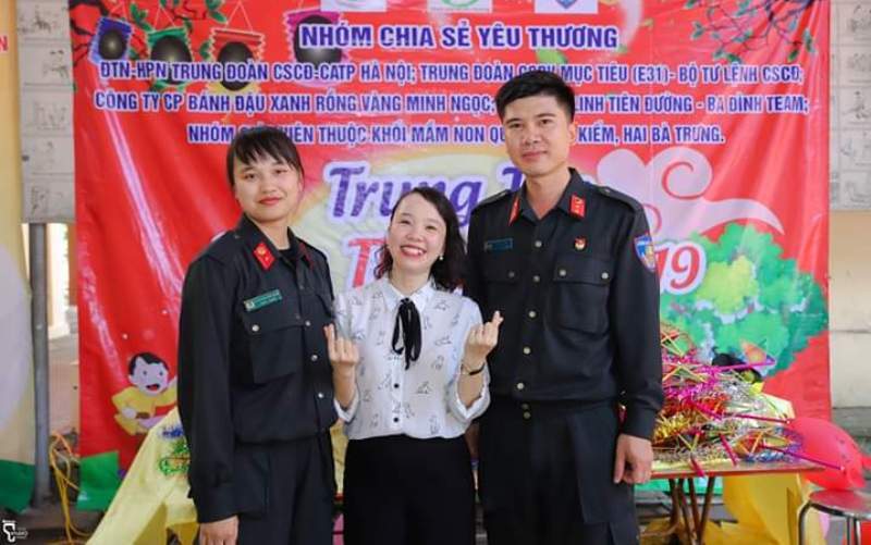 Anh Ba và chiến sĩ Cảnh sát cơ động, những người có tấm lòng nhân ái trong một chuyến thiện nguyện