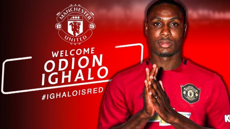 Odion Ighalo là bản hợp đồng được thực hiện ở phút chót của Quỷ đỏ thành Manchester.