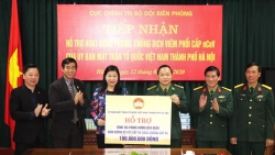 MTTQ Việt Nam thành phố Hà Nội hỗ trợ Bộ đội Biên phòng chống dịch Covid-19