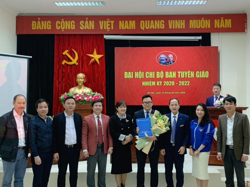 Đại hội Chi bộ Ban Tuyên giáo Thành đoàn Hà Nội nhiệm kỳ 2020 - 2022