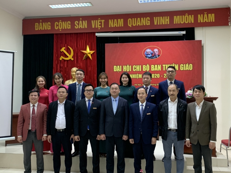 Đại hội Chi bộ Ban Tuyên giáo Thành đoàn Hà Nội nhiệm kỳ 2020 - 2022