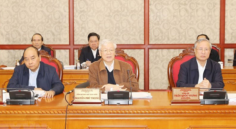 Bộ Chính trị cho ý kiến hoàn thiện dự thảo Văn kiện Đại hội XIII của Đảng gửi đại hội đảng bộ cơ sở