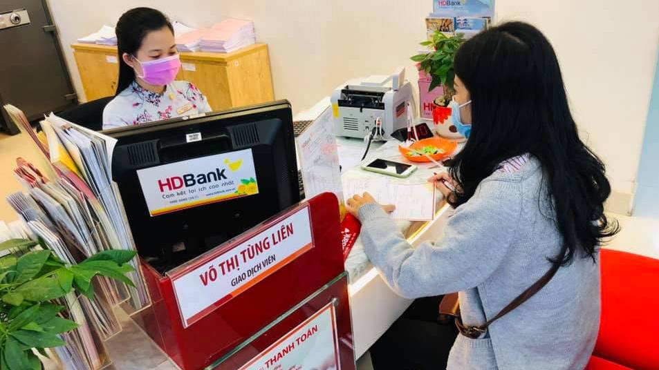 HDBank giảm lãi vay tới 4,5% cho khách hàng trong mùa dịch Covid-19