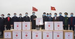 Tặng thiết bị y tế phòng chống Covid-19 cho Quảng Tây (Trung Quốc)