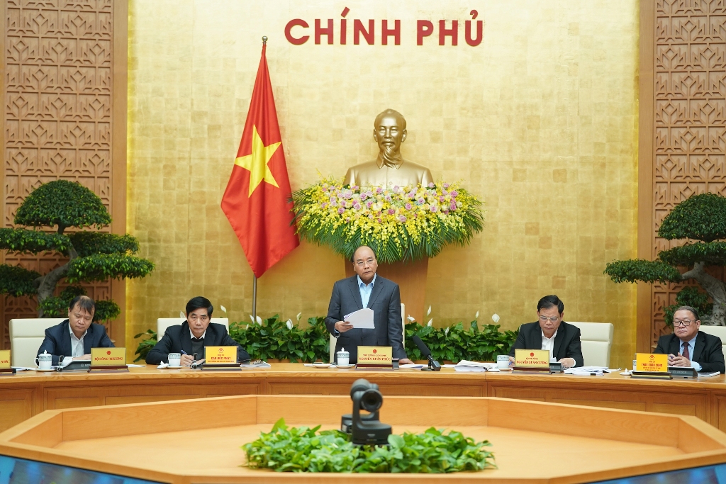 Thủ tướng Nguyễn Xuân Phúc chủ trì Hội nghị trực tuyến toàn quốc về thúc đẩy chế biến nông sản và cơ giới hóa nông nghiệp