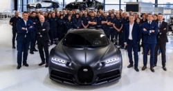 Bugatti Chiron phiên bản 250th – "Quái thú” khoác lớp áo carbon cực chất