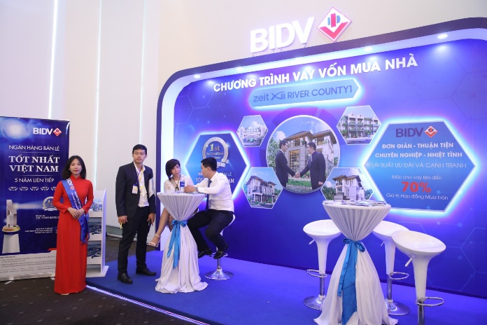 BIDV Ba Tháng Hai cung cấp các gói tín dụng ưu đãi cho khách hàng Dự án ZEIT RIVER COUNTY 1