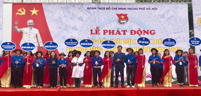 Lễ khởi động Tháng Thanh niên năm 2019