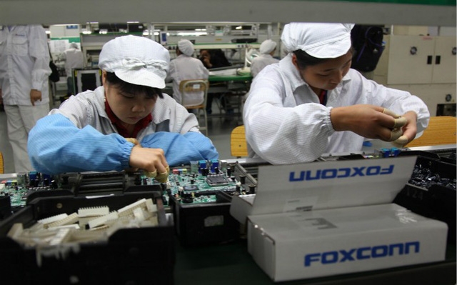 Foxconn chịu ảnh hưởng nặng nề của Covid-19 khi nhiều công nhân không quay trở lại làm việc.