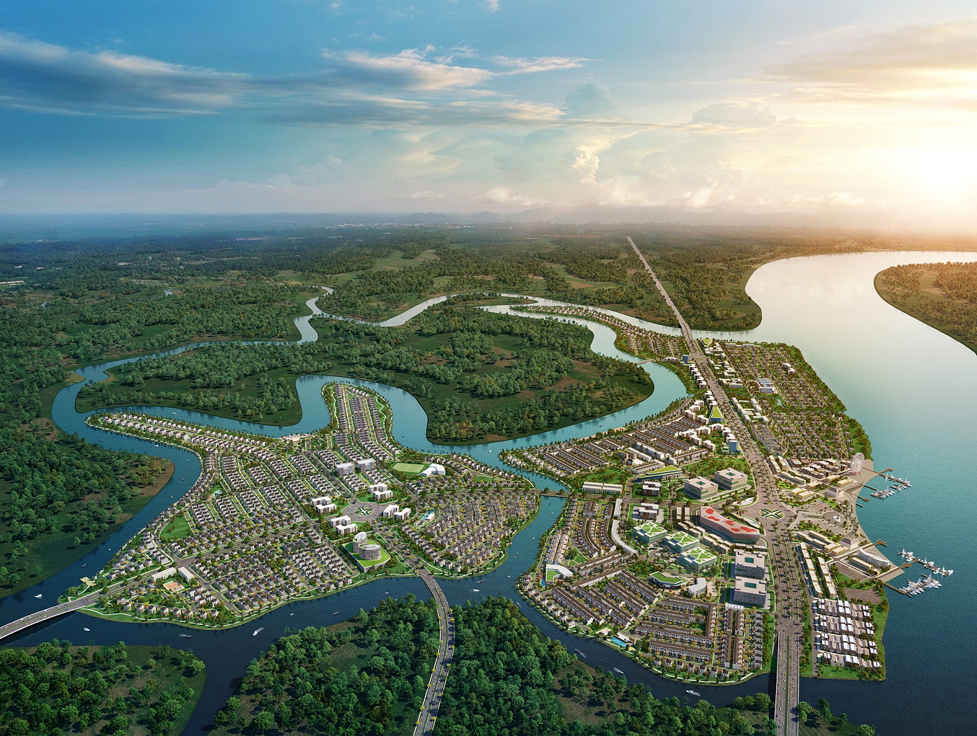 Aqua City khởi công khu thể thao đa năng hơn 2,2 ha