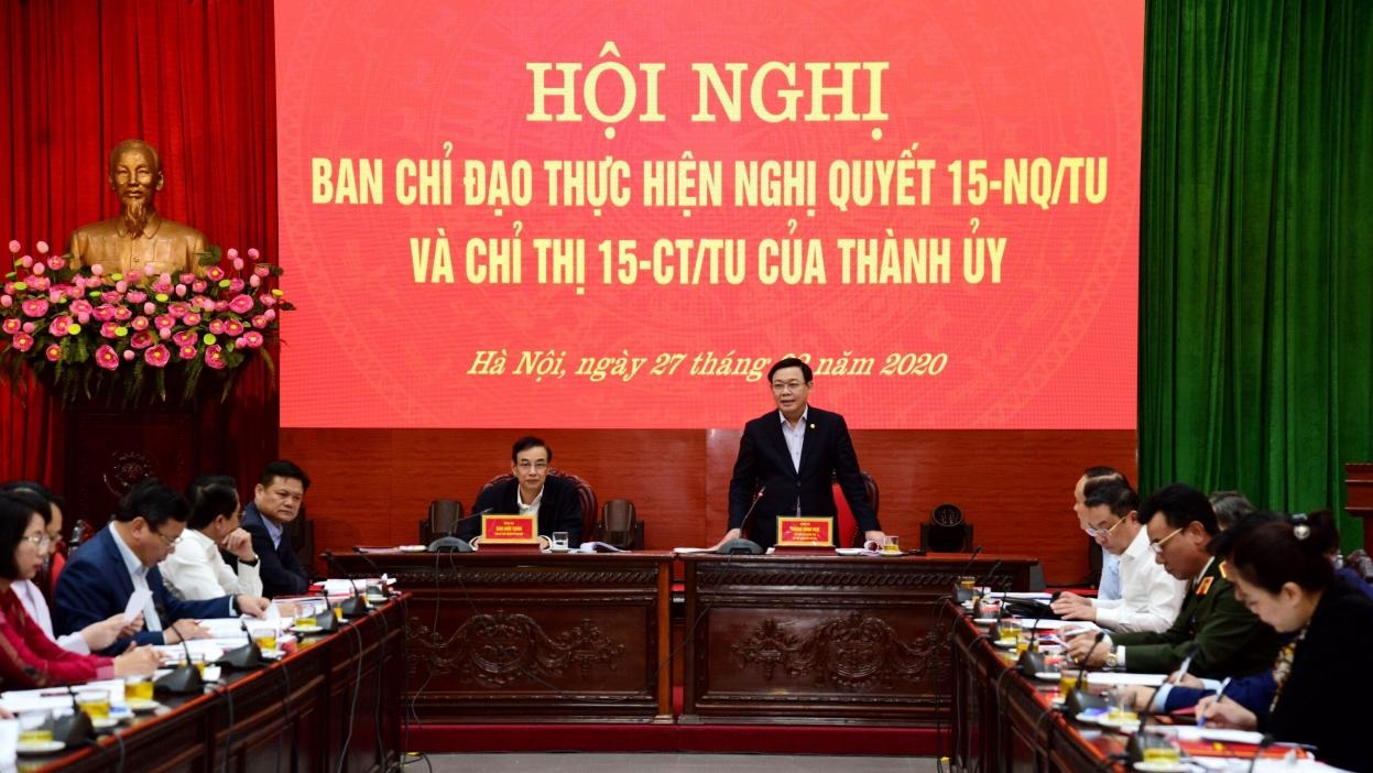 Bí thư Thành ủy Hà Nội: Đánh giá kỹ tình hình các Đảng bộ còn tổ chức cơ sở Đảng yếu kém