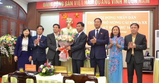 Ông Nguyễn Tiến Dũng trở thành tân Chủ tịch UBND TP Móng Cái