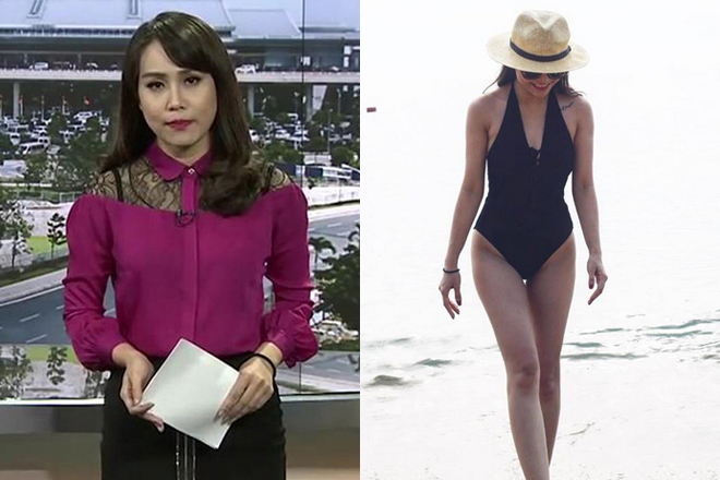 Gu ăn mặc thú vị của nữ MC Trúc Mai gặp sự cố thời trang nhiều nhất trên sóng VTV