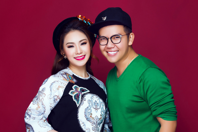 Lương Bích Hữu trẻ trung khoe sắc trong áo dài của nhà thiết kế Minh Châu