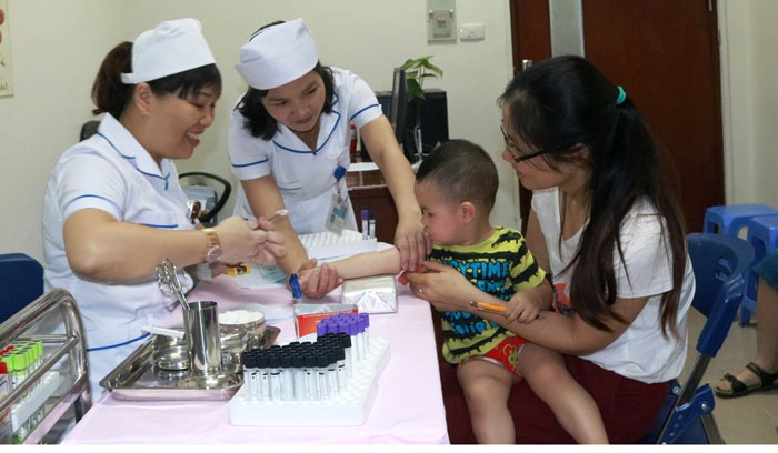 Huyện Gia Lâm tổ chức khám, lập hồ sơ sức khỏe cho nhân dân