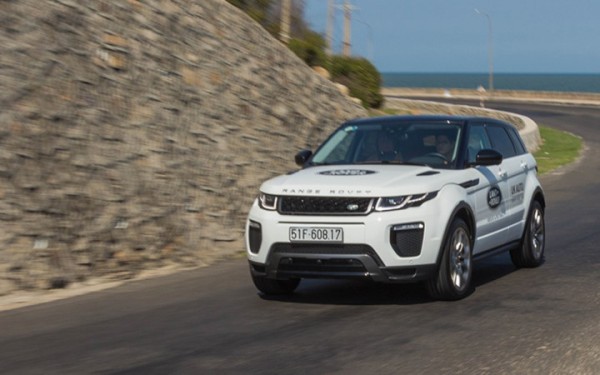 Độ an toàn của xe sang Range Rover Evoque