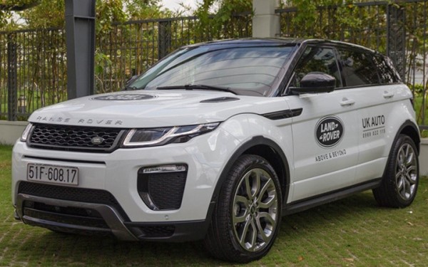 Độ an toàn của xe sang Range Rover Evoque