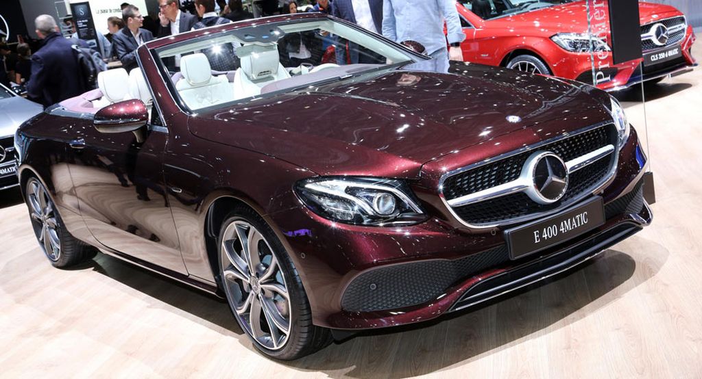 Mercedes-Benz E-Class Cabriolet và Coupe 2018 chính thức ra mắt tại Geneva