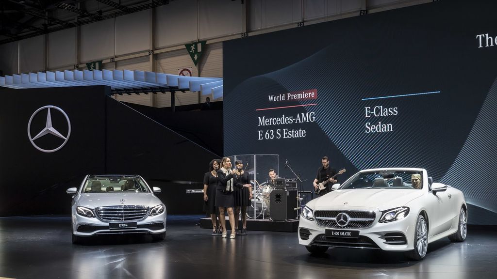 Mercedes-Benz E-Class Cabriolet và Coupe 2018 chính thức ra mắt tại Geneva
