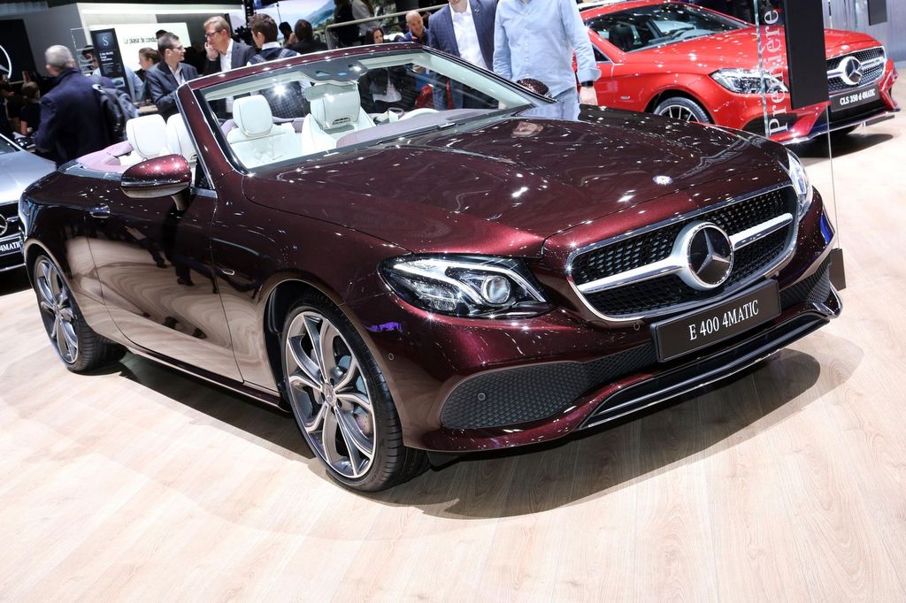 Mercedes-Benz E-Class Cabriolet và Coupe 2018 chính thức ra mắt tại Geneva