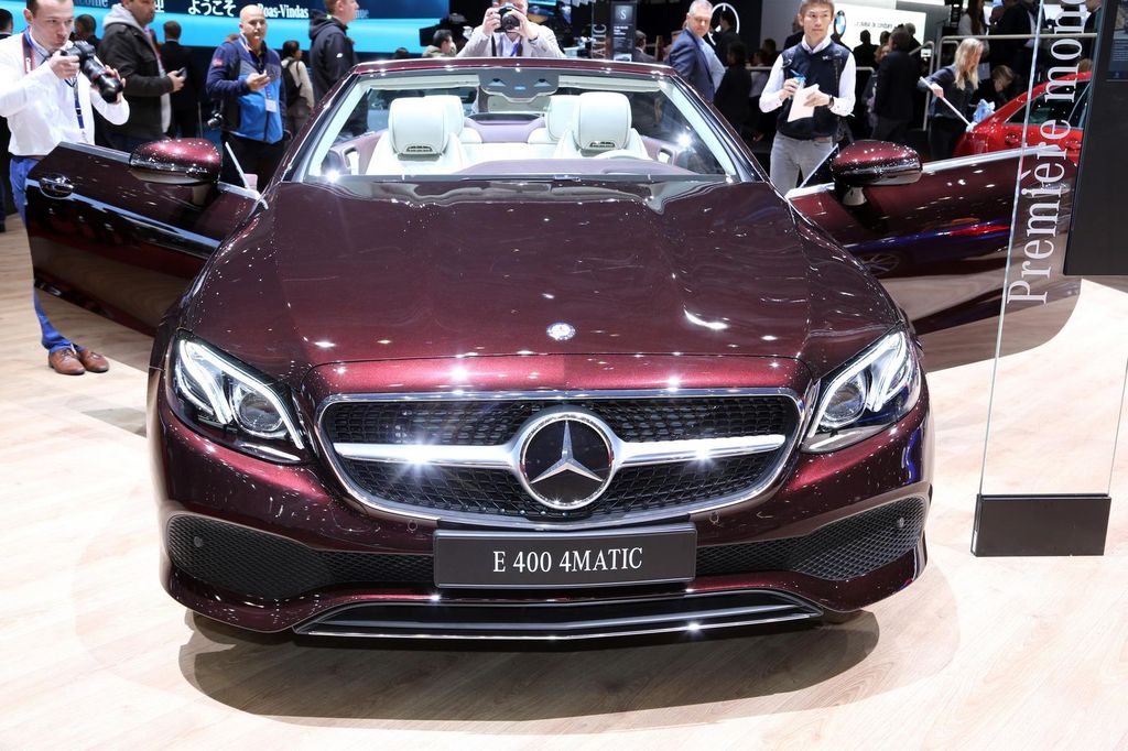 Mercedes-Benz E-Class Cabriolet và Coupe 2018 chính thức ra mắt tại Geneva