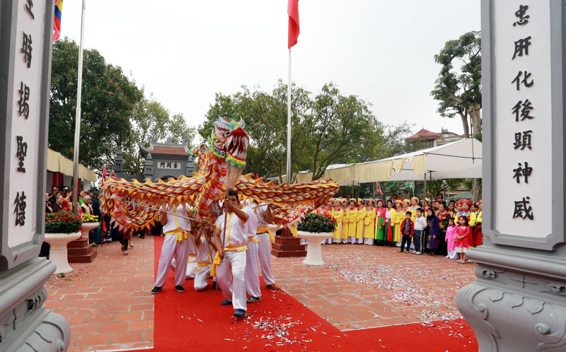 Khánh thành giai đoạn I di tích đình và khai mạc lễ hội làng Kim Quan