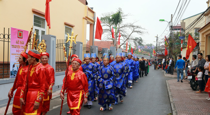 Khánh thành giai đoạn I di tích đình và khai mạc lễ hội làng Kim Quan