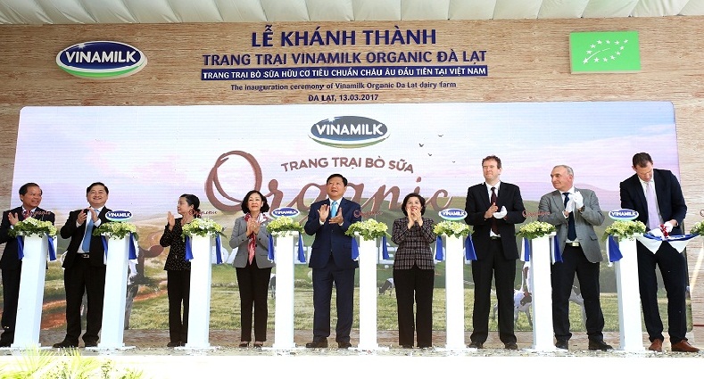 Vinamilk khánh thành trang trại bò sữa hữu cơ đạt tiêu chuẩn châu Âu đầu tiên tại Việt Nam
