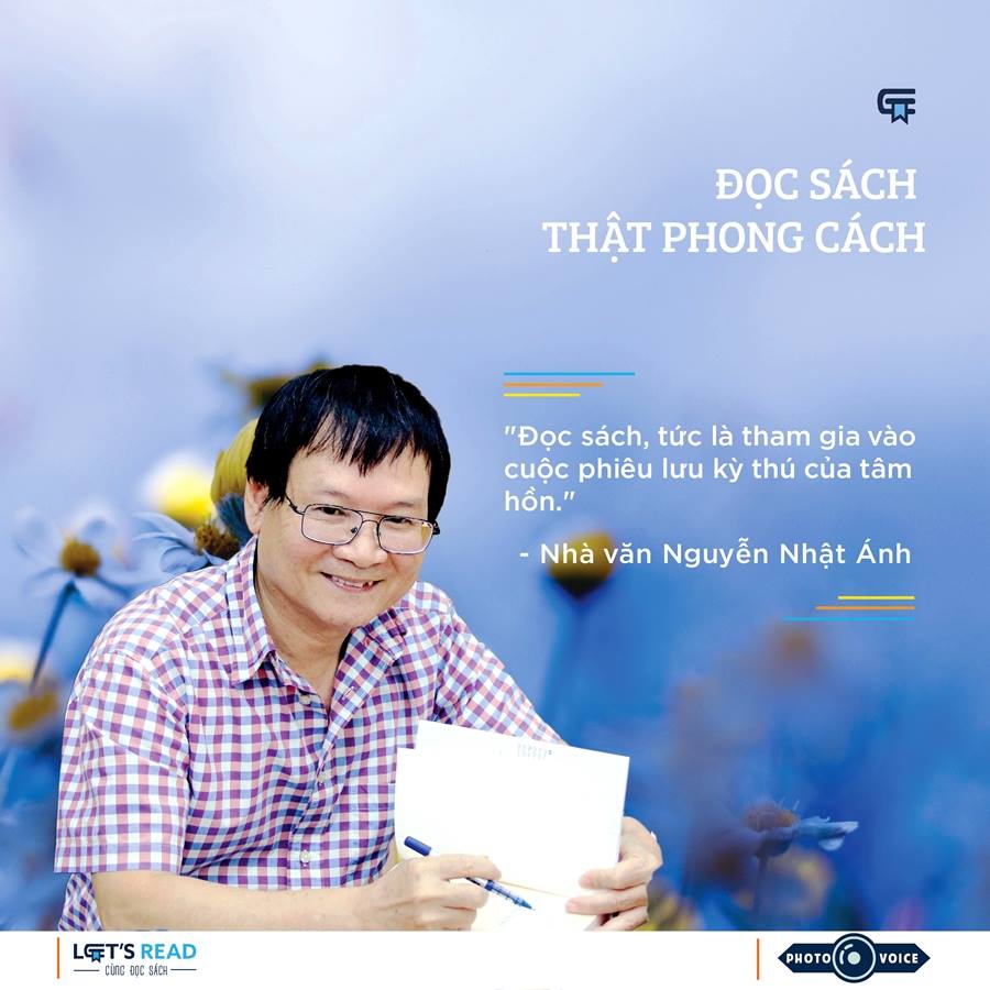 82 nhân vật nổi tiếng đã tham dự Đọc sách thật phong cách