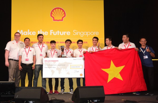Việt Nam giành chiến thắng liên tiếp tại Sell Eco - Marathon châu Á 2017
