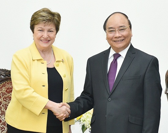Thủ tướng Nguyễn Xuân Phúc tiếp Tổng Giám đốc điều hành WB