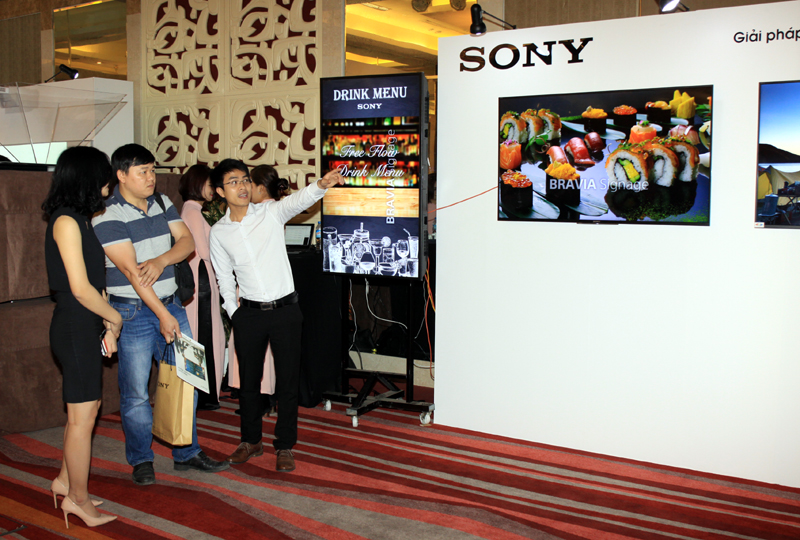 Hội thảo các giải pháp tăng cường của Sony cho doanh nghiệp và giáo dục