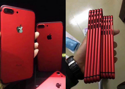 Rộ mốt “độ” vỏ màu đỏ cho iPhone đời cũ