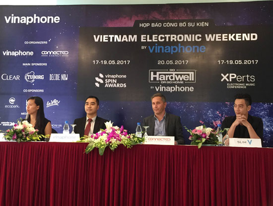 VinaPhone mời ngôi sao âm nhạc thế giới Hardwell về Việt Nam