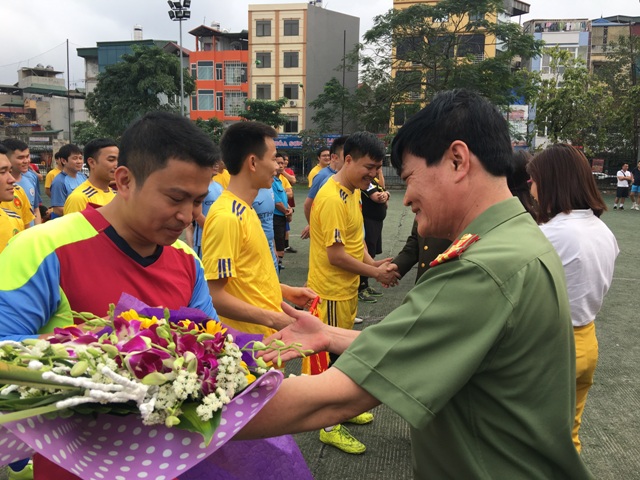 Giải bóng đá Cụm thi đua số 5 Công an Thành phố Hà Nội