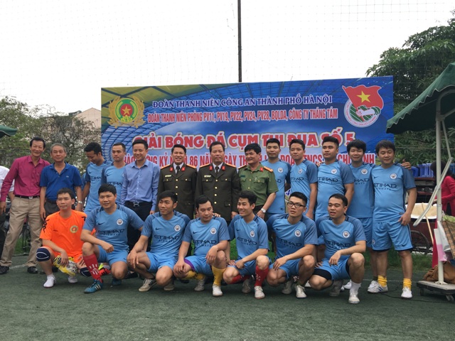 Giải bóng đá Cụm thi đua số 5 Công an Thành phố Hà Nội