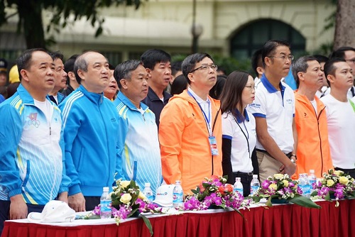 7.000 người Hà Nội nô nức tham dự Ngày chạy Olympic 2017