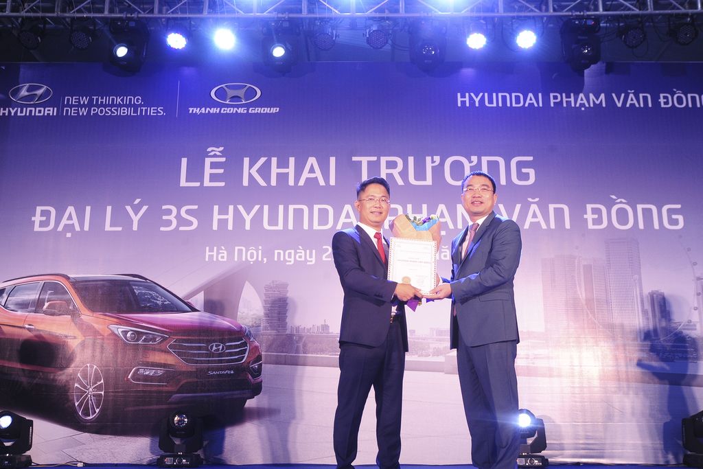 Hyundai Thành công tiếp tục khai trương các đại lý mới