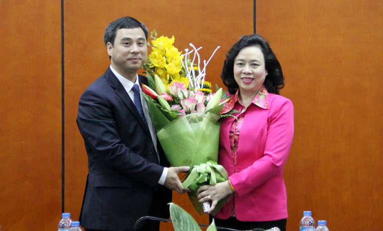 Trao quyết định bổ nhiệm lãnh đạo quận Hoàng Mai và Văn phòng Thành ủy
