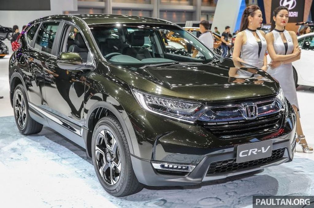 Chi tiết Honda CR-V 2017 cấu hình 7 chỗ ngồi tại Thái Lan