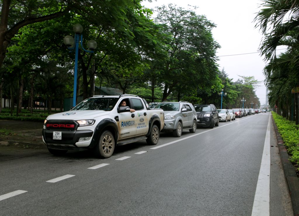 Ford Fiesta tiêu thụ 3,38l/100km trong hành trình trải nghiệm cung đường Hà Nội- Cửa Lò
