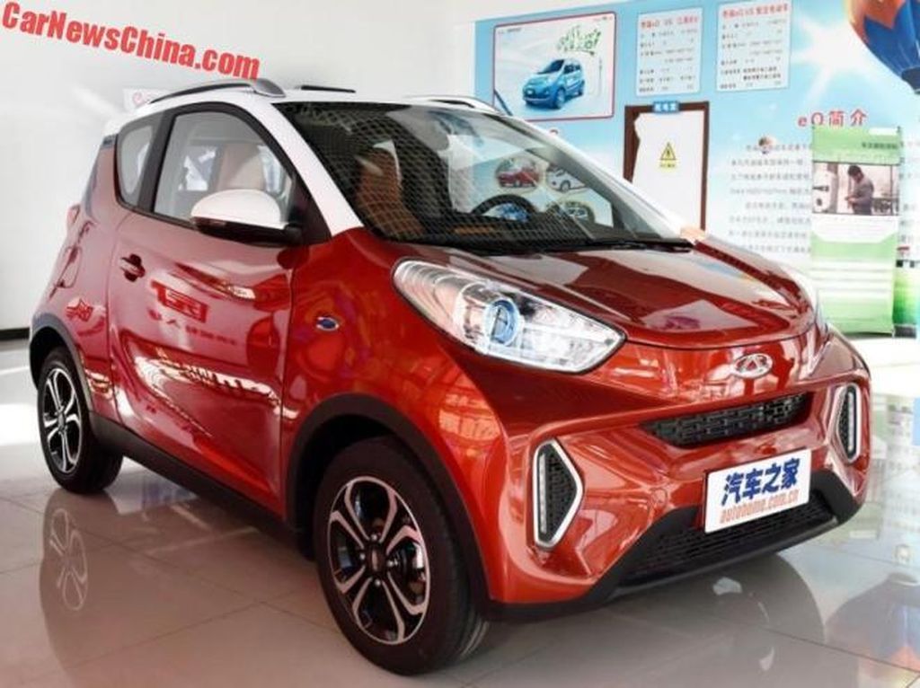 Xe điện Chery eQ1 của Trung Quốc có giá bán chỉ từ 162 triệu VNĐ